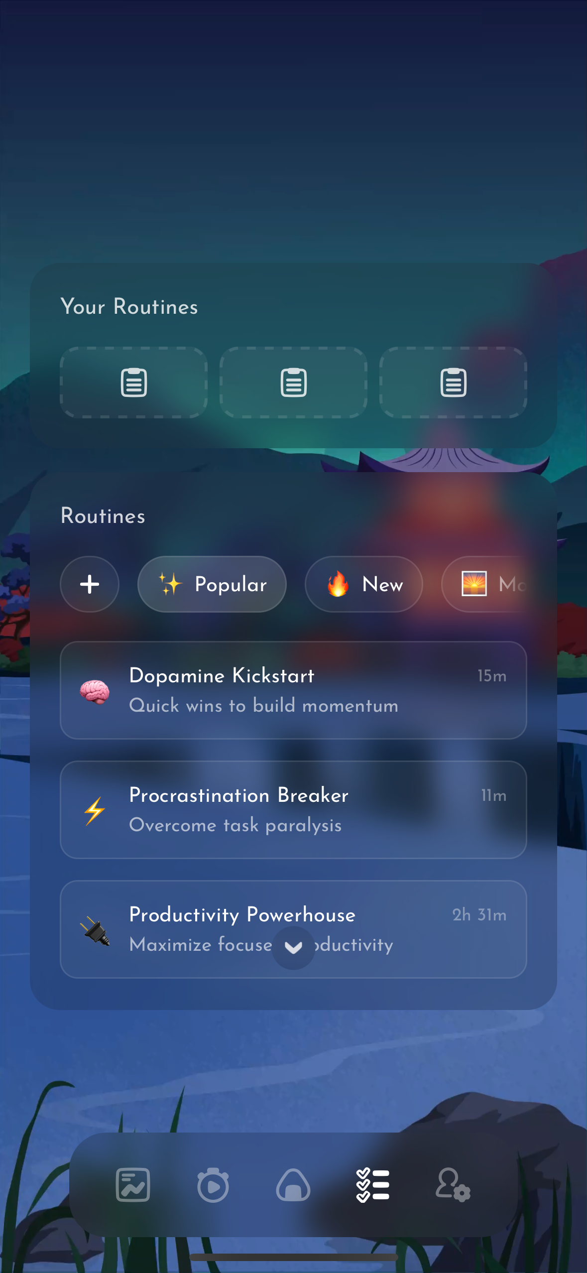 Bento Routines App