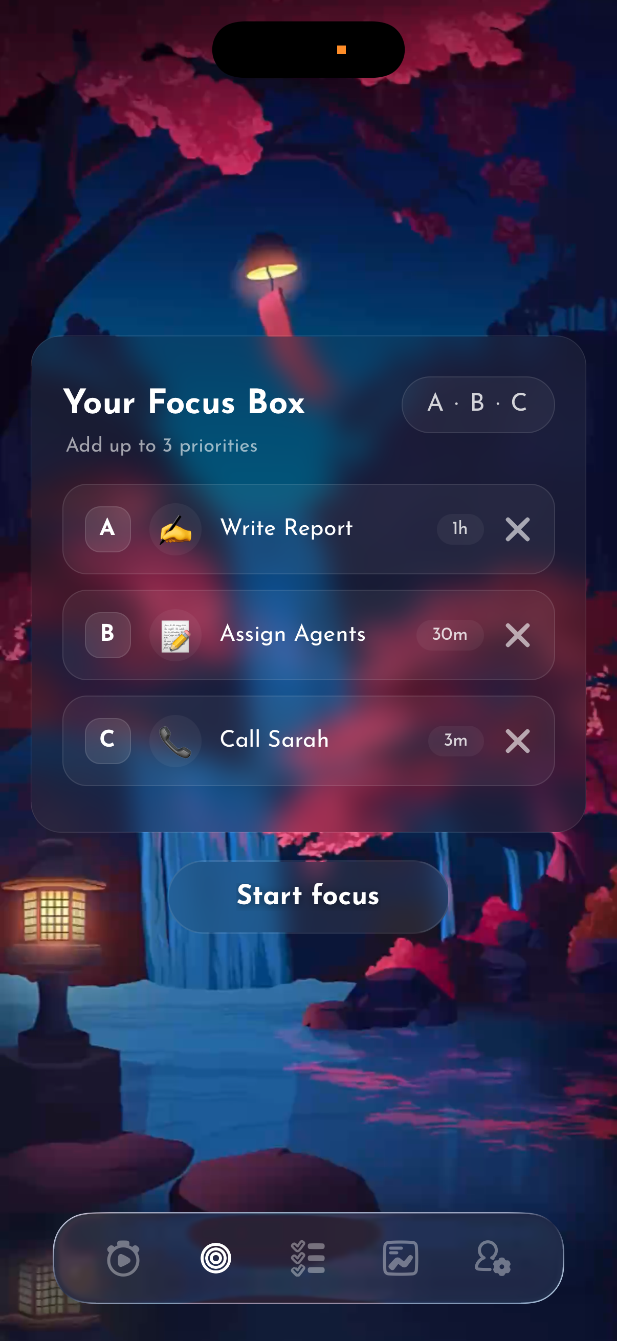 Bento Timer App